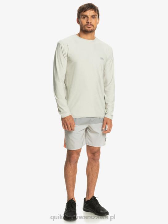 mężczyźni Quiksilver koszulka z długim rękawem typu coast runner 4DBV1347 szary fioletowy wrzos