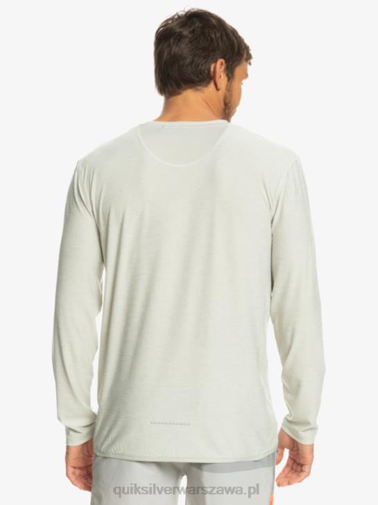 mężczyźni Quiksilver koszulka z długim rękawem typu coast runner 4DBV1347 szary fioletowy wrzos
