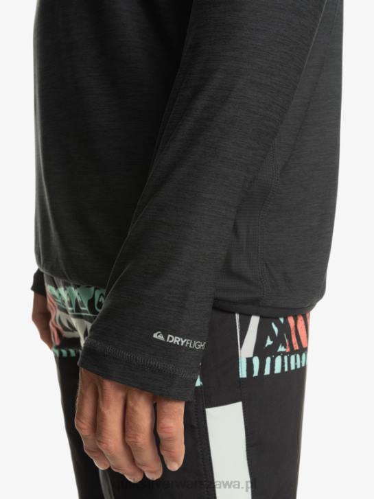 mężczyźni Quiksilver koszulka z długim rękawem typu coast runner 4DBV1348 fantomowy wrzos