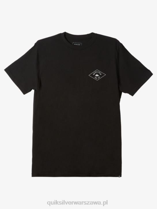 mężczyźni Quiksilver koszulka z kółkiem 4DBV1118 czarny