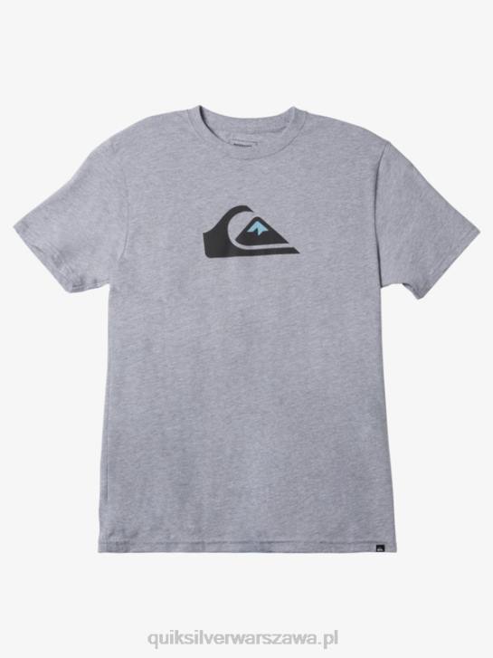 mężczyźni Quiksilver koszulka z logo firmy 4DBV191 atletyczny wrzos