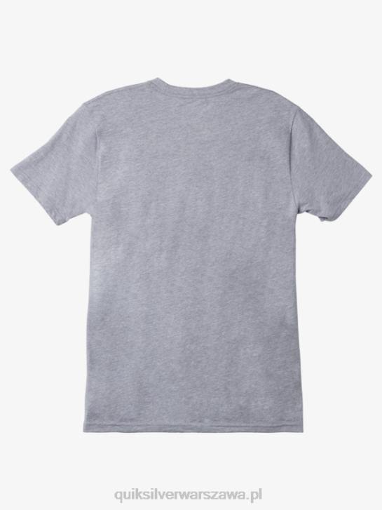mężczyźni Quiksilver koszulka z logo firmy 4DBV191 atletyczny wrzos