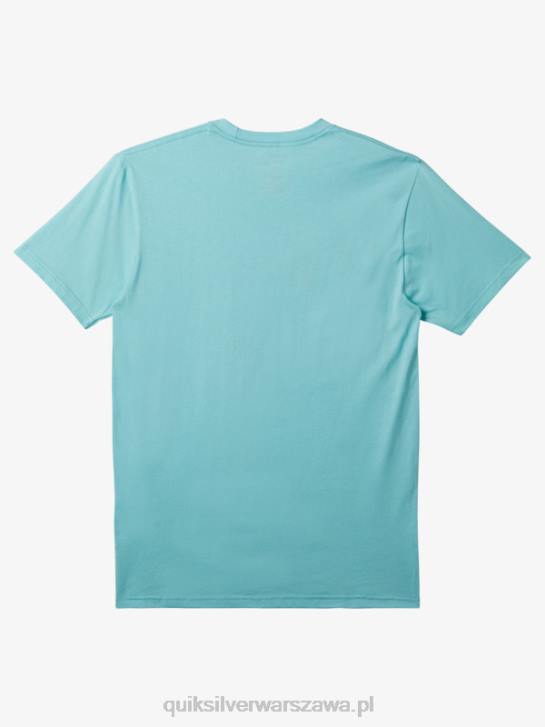 mężczyźni Quiksilver koszulka z logo firmy 4DBV193 anioł niebieski