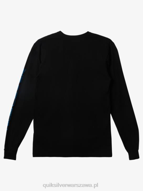 mężczyźni Quiksilver koszulka z logo omni 4DBV296 czarny