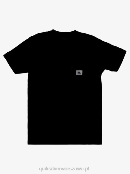 mężczyźni Quiksilver koszulka z misją podporządkowaną 4DBV1044 czarny