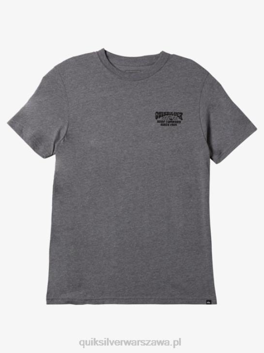 mężczyźni Quiksilver koszulka z modą blokady 4DBV528 średni szary wrzos