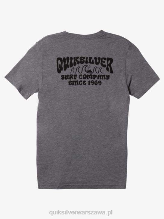 mężczyźni Quiksilver koszulka z modą blokady 4DBV528 średni szary wrzos