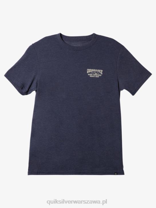 mężczyźni Quiksilver koszulka z modą blokady 4DBV529 granatowa marynarka wrzosowa