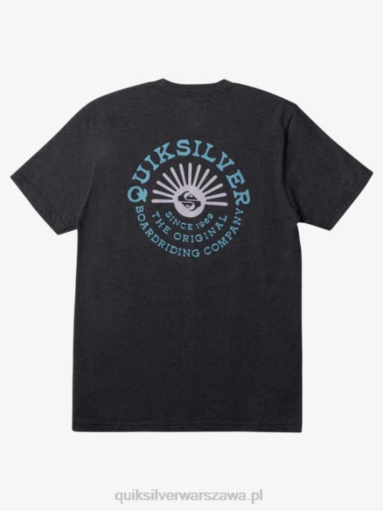 mężczyźni Quiksilver koszulka z modą flow 4DBV272 wrzos węglowy