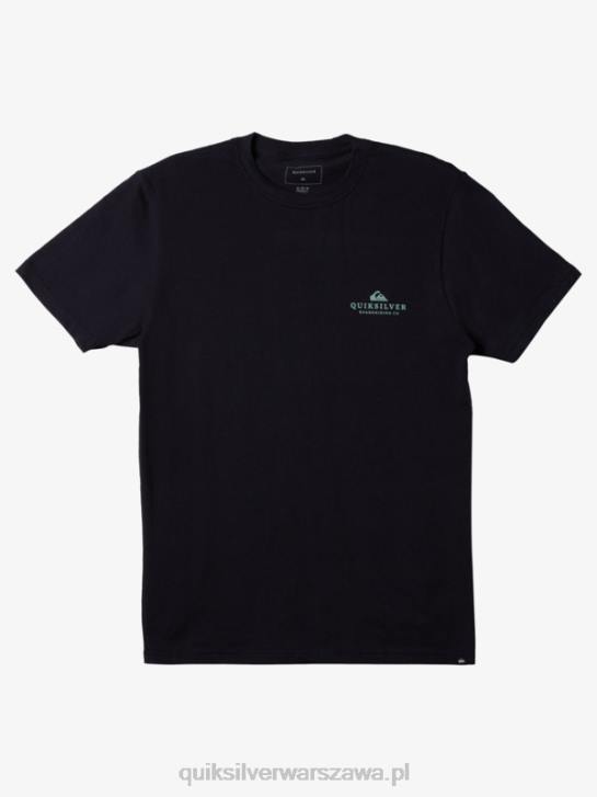 mężczyźni Quiksilver koszulka z palmami morskimi 4DBV1023 granatowa marynarka