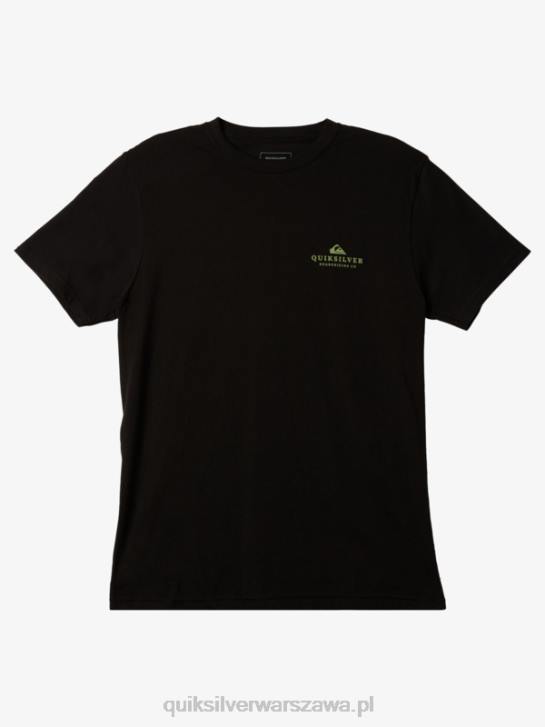 mężczyźni Quiksilver koszulka z palmami morskimi 4DBV1024 czarny
