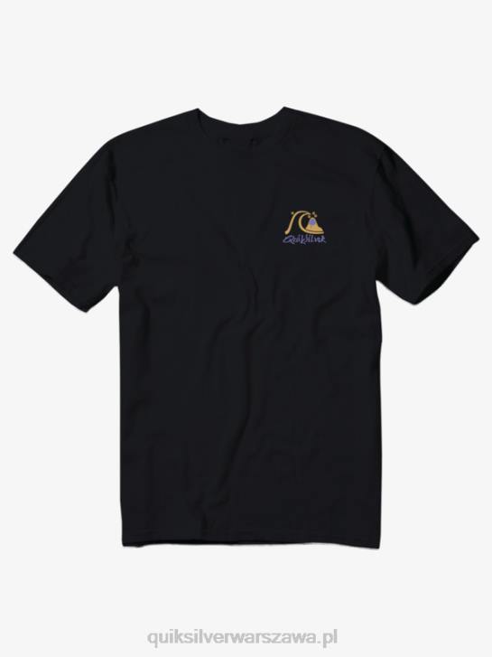 mężczyźni Quiksilver koszulka z pokazem cieni 4DBV1393 czarny
