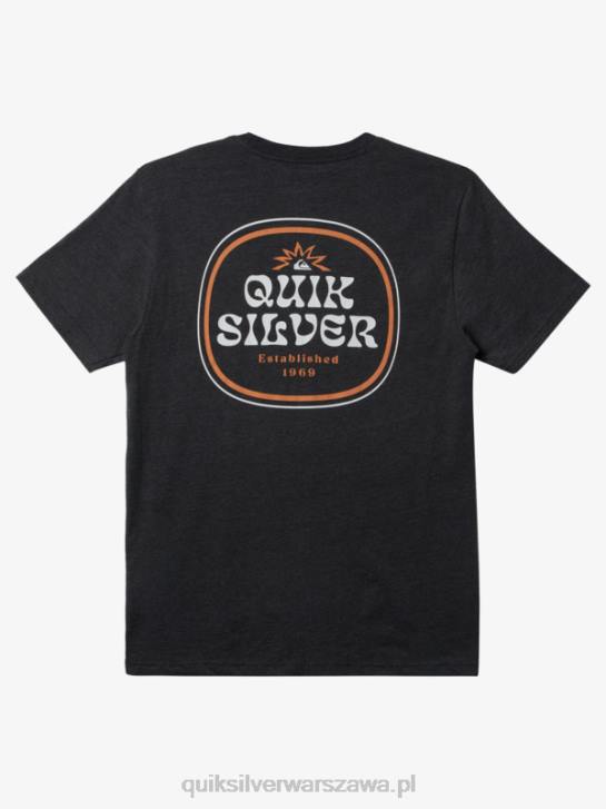 mężczyźni Quiksilver koszulka z ramą 4DBV183 wrzos węglowy