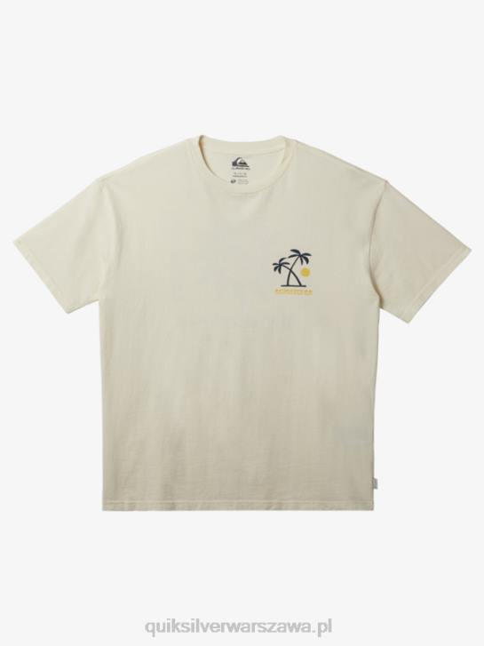 mężczyźni Quiksilver koszulka z rytuałami zachodu słońca 4DBV391 brzozowy