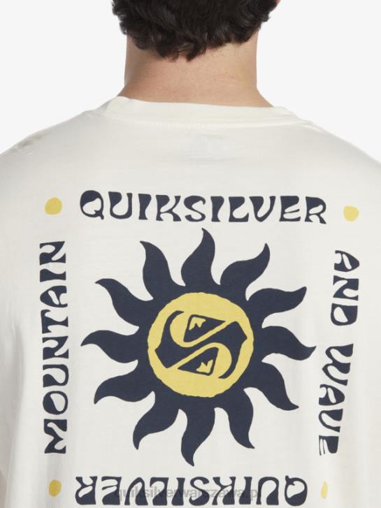 mężczyźni Quiksilver koszulka z rytuałami zachodu słońca 4DBV391 brzozowy