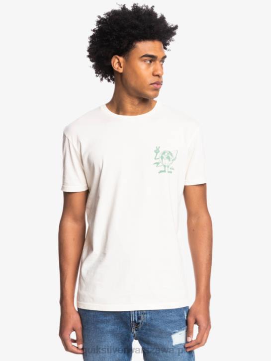 mężczyźni Quiksilver koszulka z ukrytą wiadomością 4DBV1762 brzozowy
