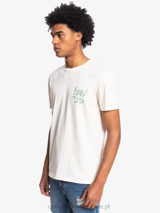mężczyźni Quiksilver koszulka z ukrytą wiadomością 4DBV1762 brzozowy