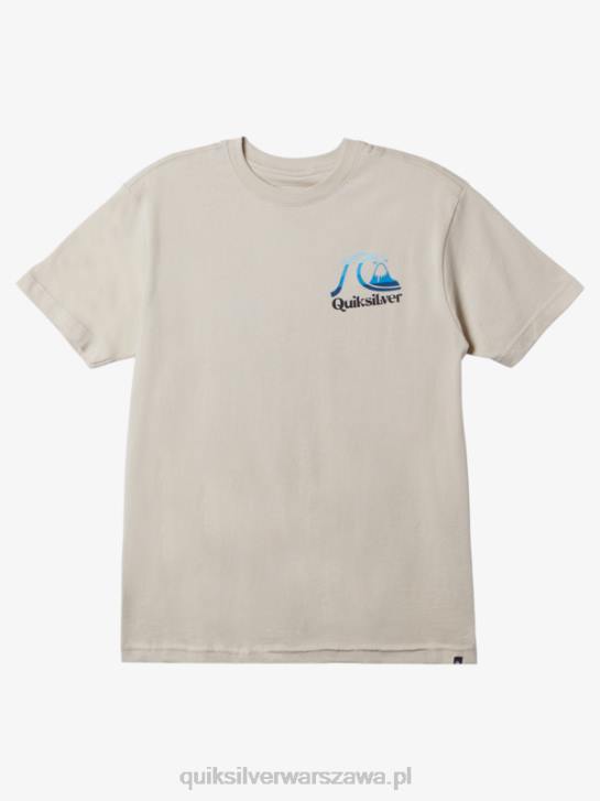 mężczyźni Quiksilver koszulka z wyspą czasu 4DBV1626 brzozowy