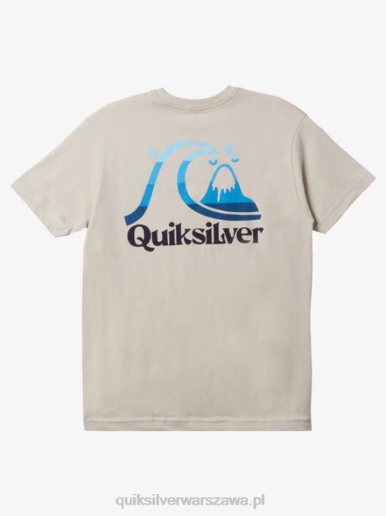 mężczyźni Quiksilver koszulka z wyspą czasu 4DBV1626 brzozowy