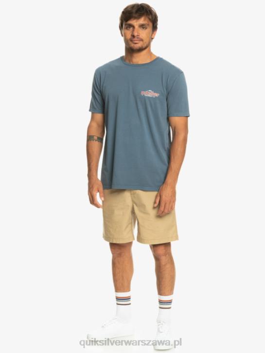 mężczyźni Quiksilver koszulka ze słowami 4DBV933 morze Beringa