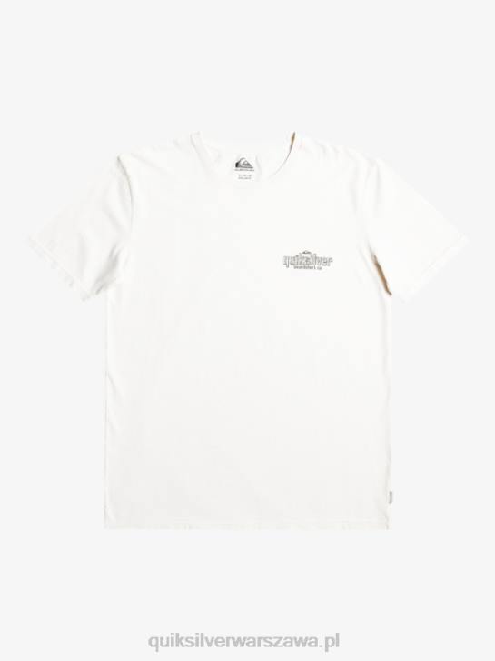 mężczyźni Quiksilver koszulka ze słowami 4DBV934 brzozowy