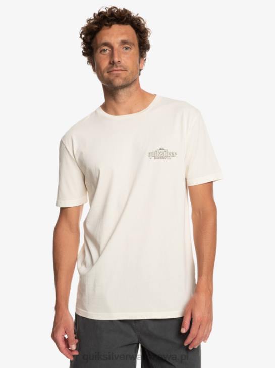 mężczyźni Quiksilver koszulka ze słowami 4DBV934 brzozowy