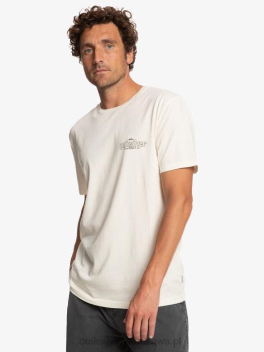 mężczyźni Quiksilver koszulka ze słowami 4DBV934 brzozowy