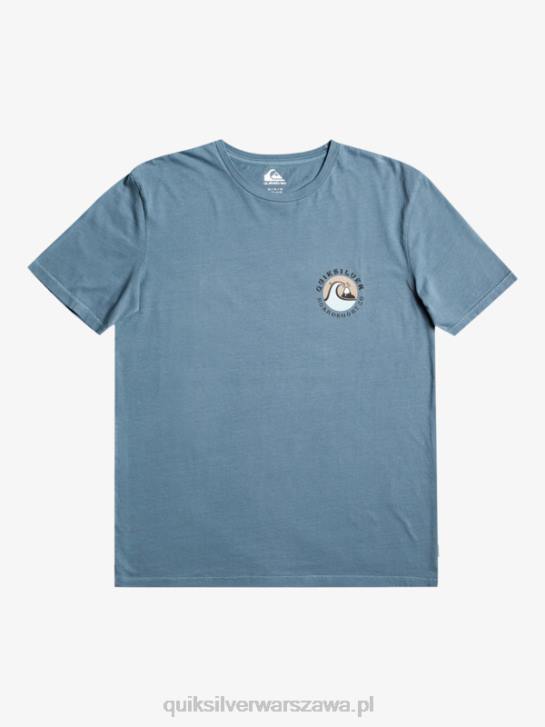 mężczyźni Quiksilver koszulka ze stemplem bąbelkowym qs 4DBV1158 morze Beringa