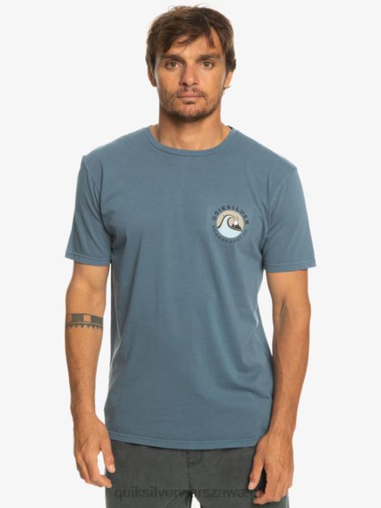 mężczyźni Quiksilver koszulka ze stemplem bąbelkowym qs 4DBV1158 morze Beringa