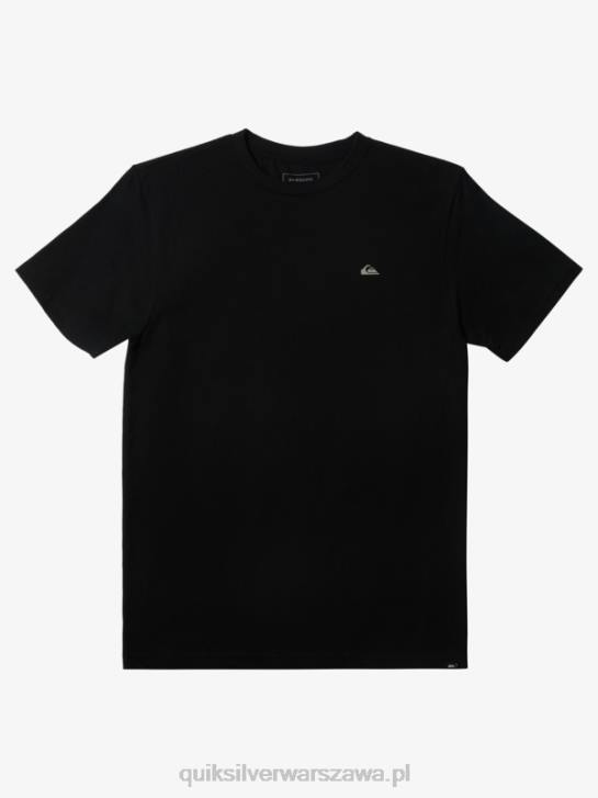mężczyźni Quiksilver mw mini koszulka z logo 4DBV109 czarny