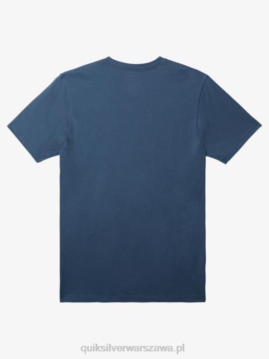 mężczyźni Quiksilver mw mini koszulka z logo 4DBV111 morze Beringa