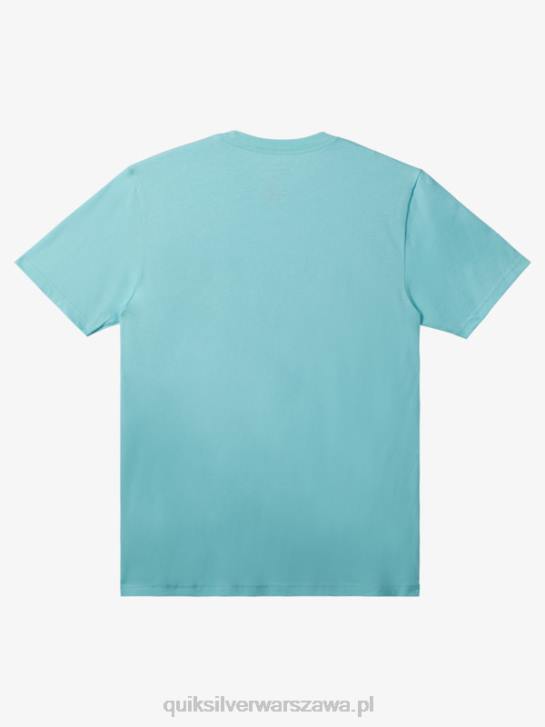 mężczyźni Quiksilver mw mini koszulka z logo 4DBV113 anioł niebieski