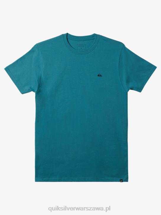 mężczyźni Quiksilver mw mini koszulka z logo 4DBV114 bretoński niebieski