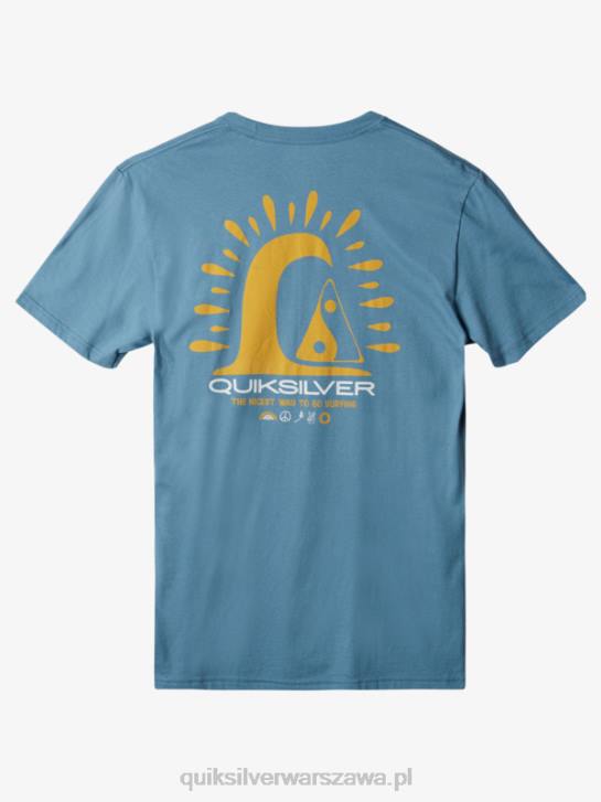 mężczyźni Quiksilver na krawędzi koszulki 4DBV1505 prowansalski