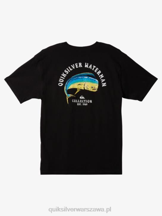 mężczyźni Quiksilver napięcie watermana na koszulce 4DBV1341 czarny