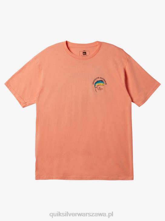 mężczyźni Quiksilver napięcie watermana na koszulce 4DBV1342 brzoskwiniowy róż