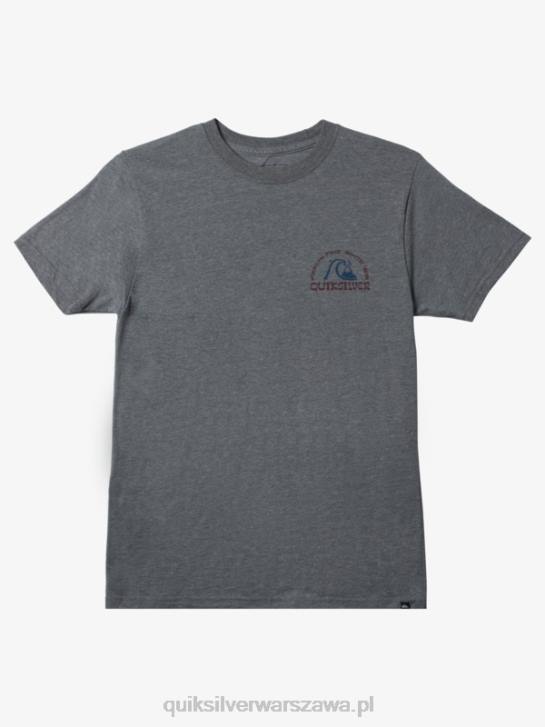 mężczyźni Quiksilver nowa koszulka Take Mod 4DBV1072 średni szary wrzos