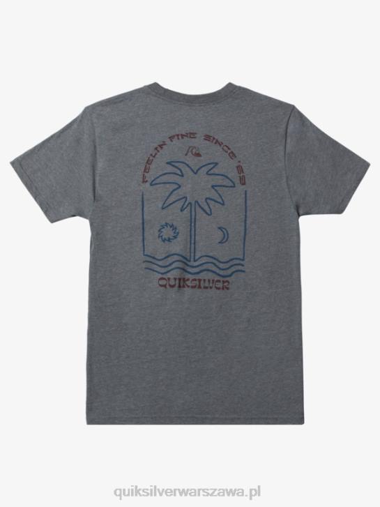 mężczyźni Quiksilver nowa koszulka Take Mod 4DBV1072 średni szary wrzos