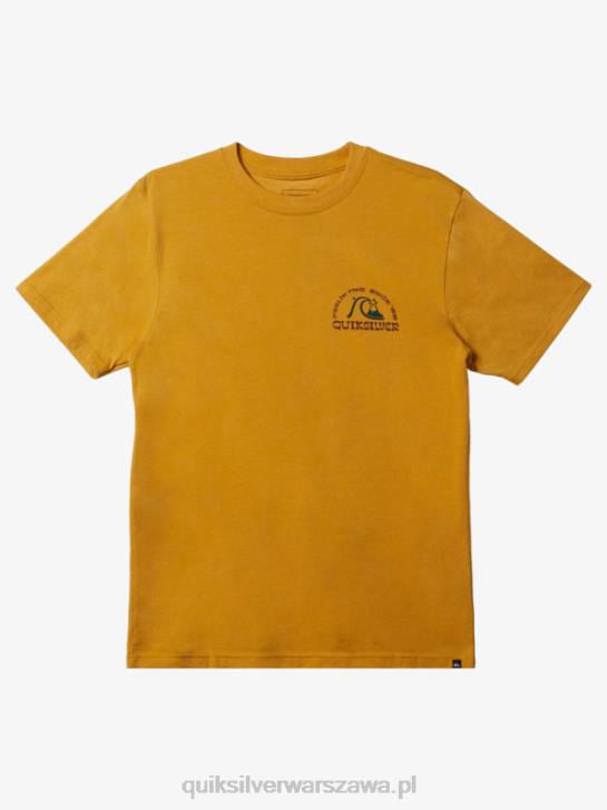 mężczyźni Quiksilver nowa koszulka Take Mod 4DBV1073 jasny złoty wrzos