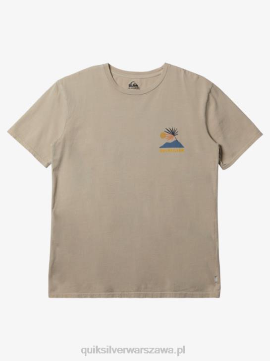 mężczyźni Quiksilver nowa koszulka plemienia 4DBV232 antyczna biel
