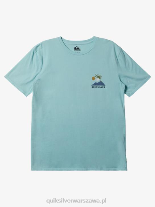 mężczyźni Quiksilver nowa koszulka plemienia 4DBV233 anioł niebieski