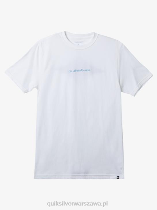mężczyźni Quiksilver omni diamentowa koszulka 4DBV162 biały