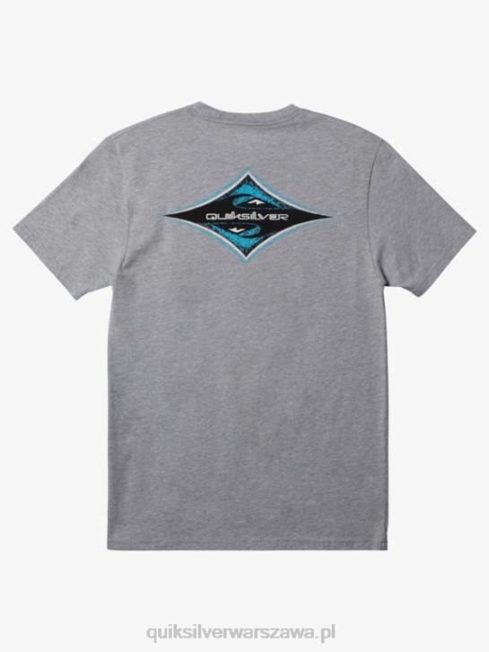 mężczyźni Quiksilver omni diamentowa koszulka 4DBV170 atletyczny wrzos
