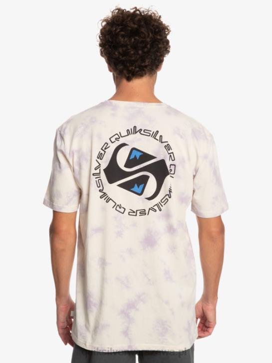 mężczyźni Quiksilver omni okrągła koszulka 4DBV1071 brzozowy