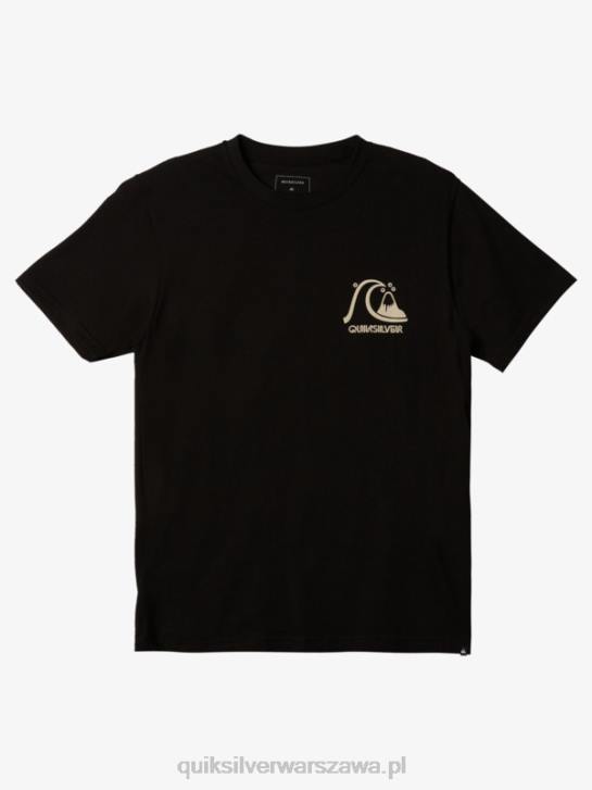 mężczyźni Quiksilver oryginalna koszulka 4DBV1066 czarny