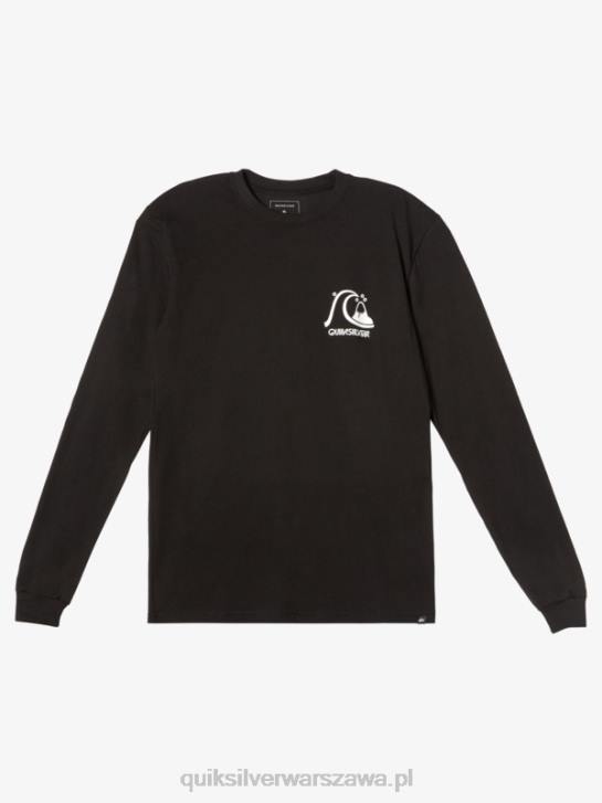 mężczyźni Quiksilver oryginalna koszulka ls 4DBV999 czarny