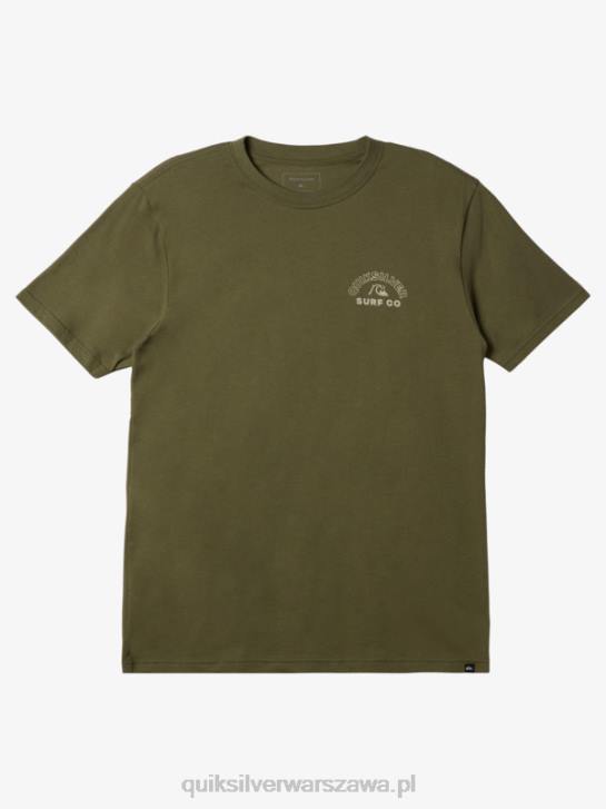 mężczyźni Quiksilver ponadczasowa koszulka typu spin 4DBV107 czterolistna koniczyna