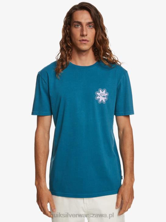 mężczyźni Quiksilver psychodeliczna koszulka 4DBV755 marokański niebieski