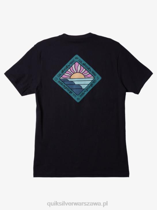 mężczyźni Quiksilver sceniczna koszulka podróżnicza 4DBV1147 granatowa marynarka
