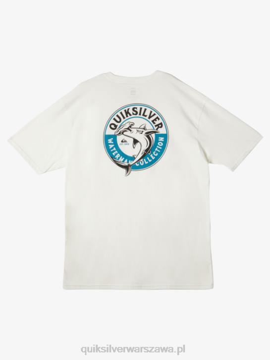 mężczyźni Quiksilver t-shirt z rekinem wodnym 4DBV41 Królewna Śnieżka